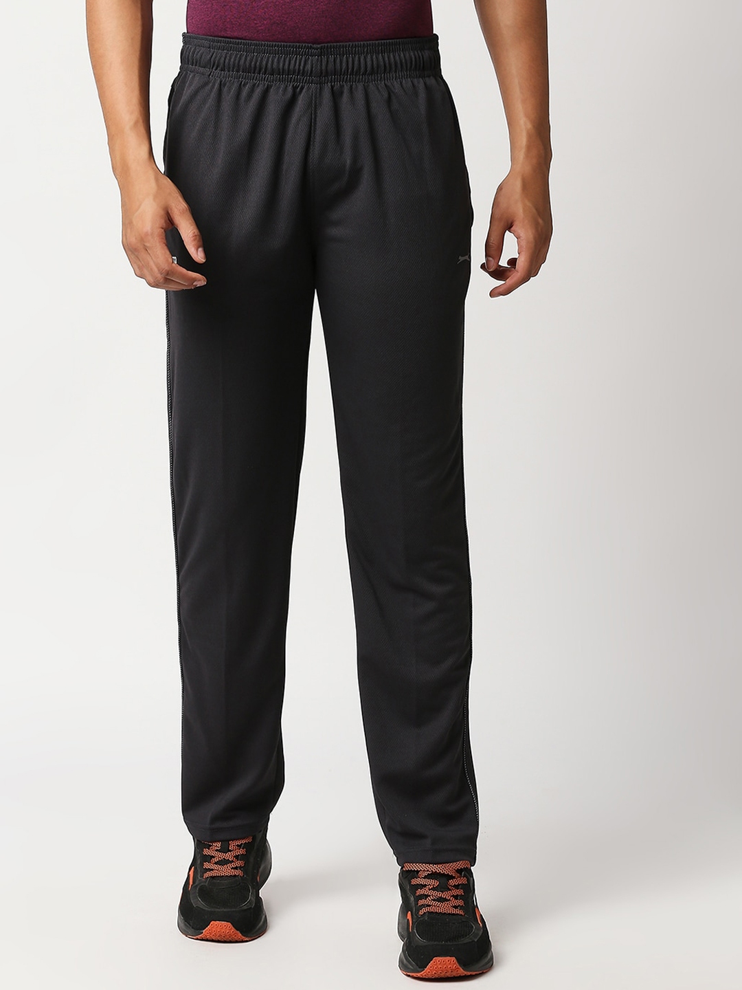 Buy Black Panther Men Grey Solid Track Pants Track Pants for Men