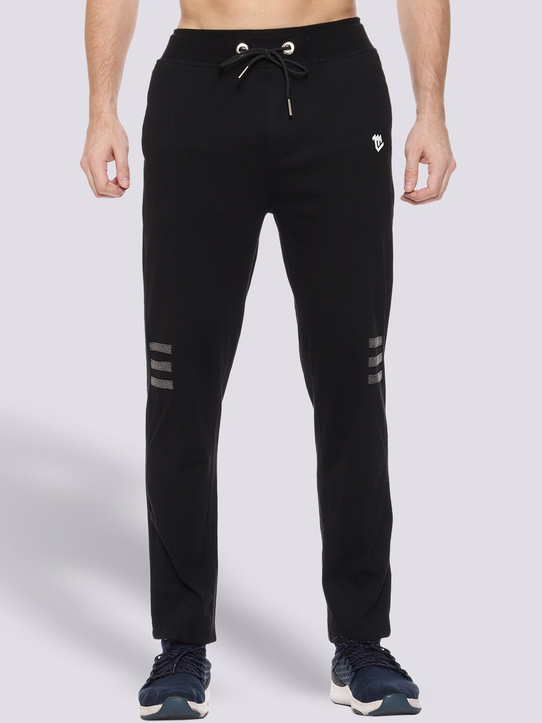 Buy Mark Leute Men Black Solid Track Pants Track Pants for Men