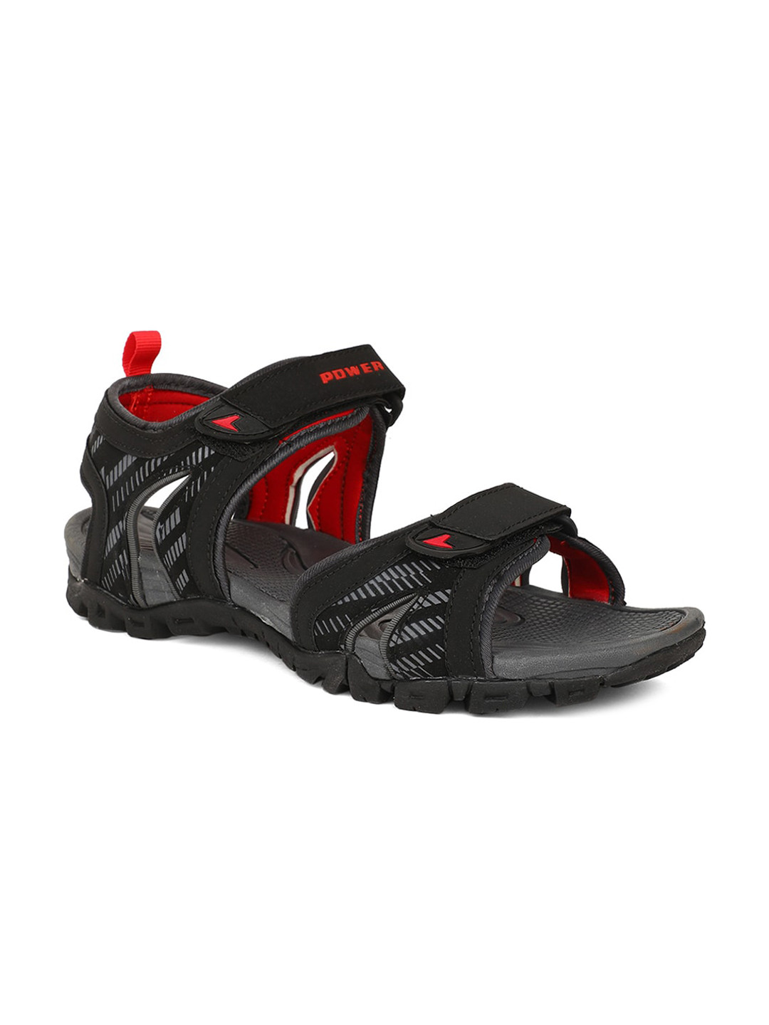 Buy Power Men Grey Solid Sports Sandals Sports Sandals for Men