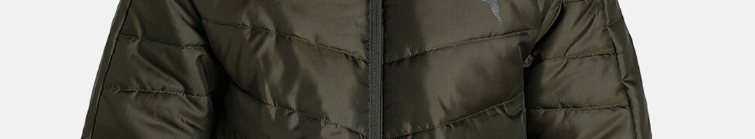 Buy Puma Men Green Longline Padded Jacket - Jackets for Men 18245240 ...
