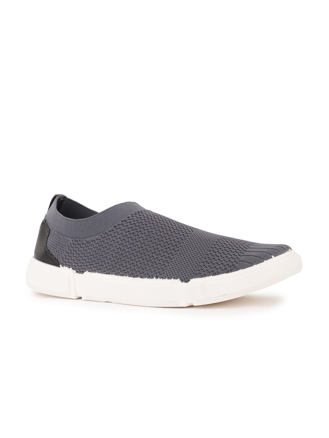 Buy North Star Men Grey Woven Design Slip On Sneakers - Casual Shoes ...