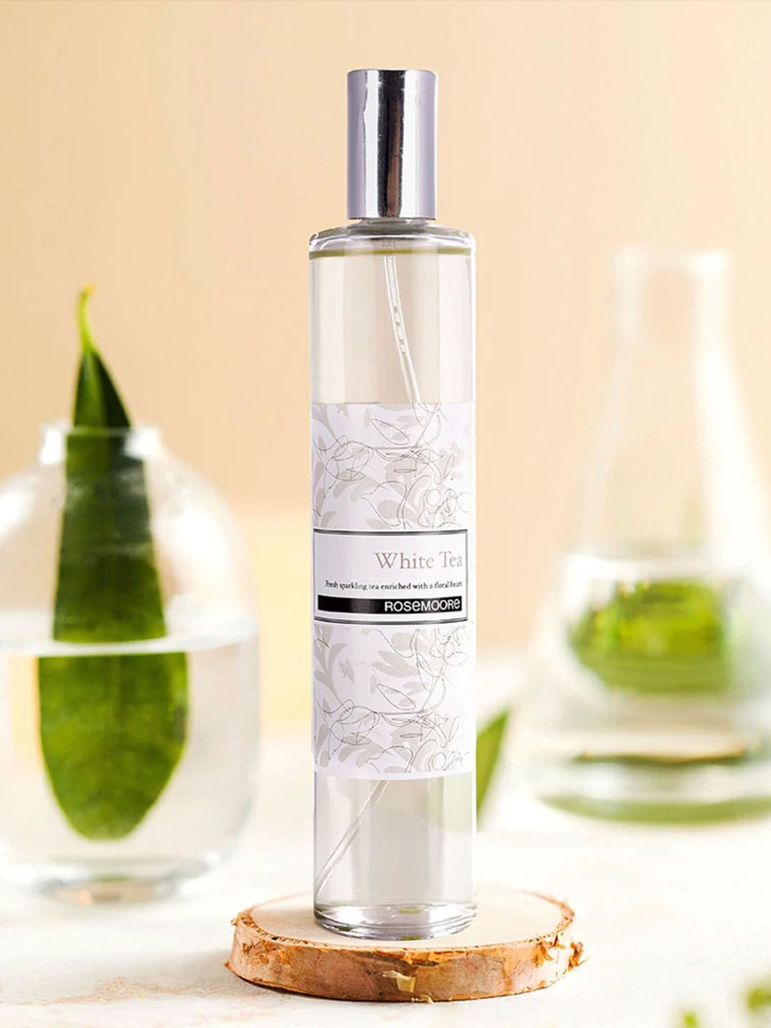 Buy ROSEMOORe Silver Toned & Transparent White Tea Air Freshener Air