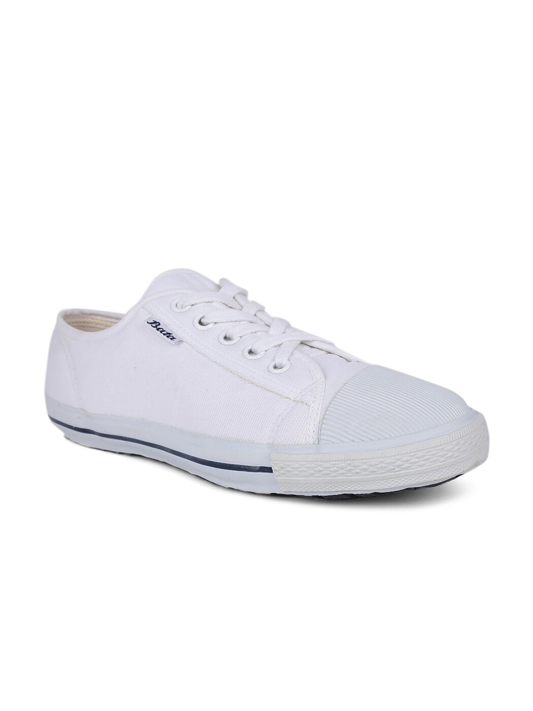 Buy Bata Men White Casual Sneakers - Casual Shoes for Men 18250962 | Myntra