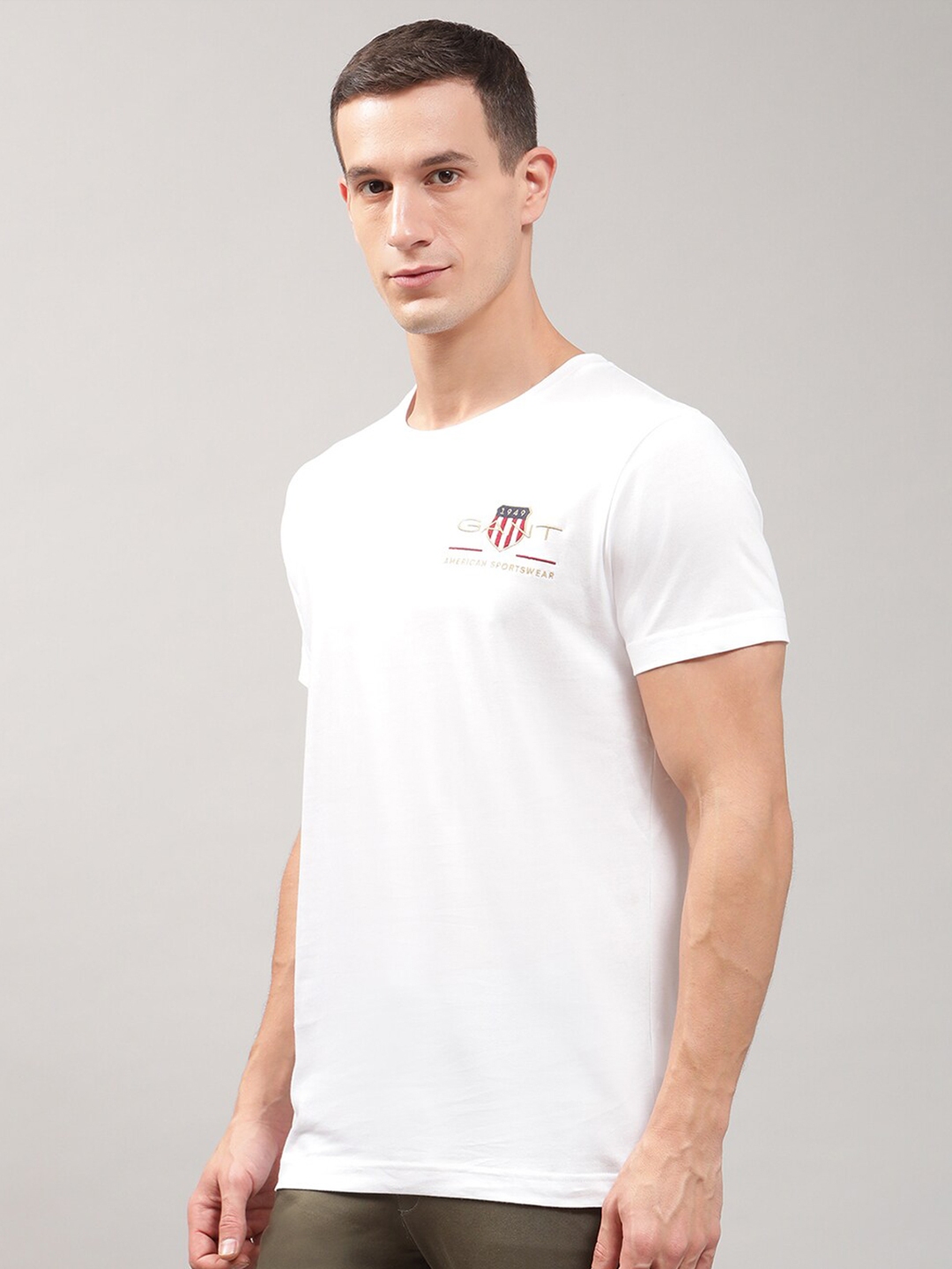 gant white t shirt