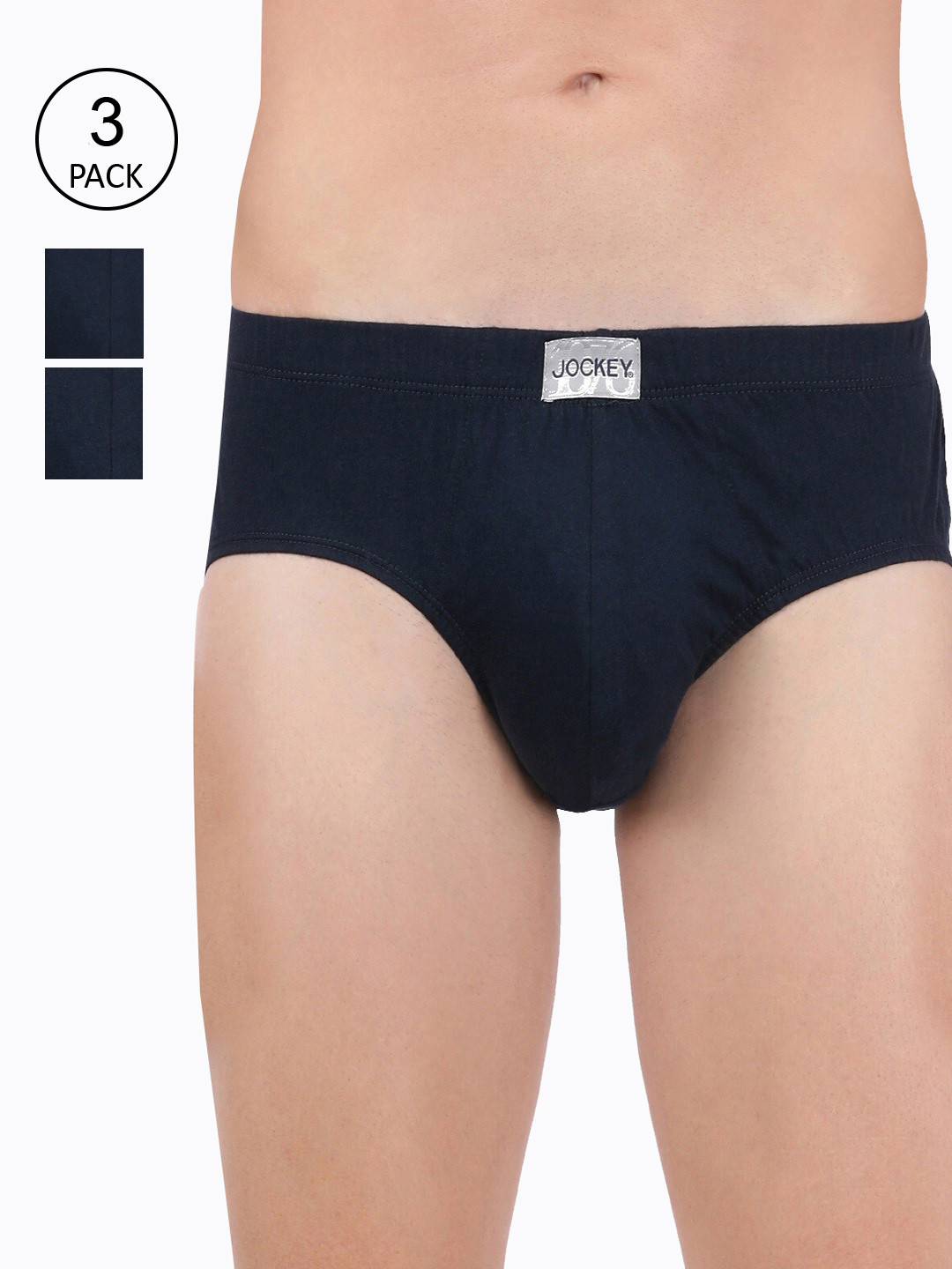 Buy Jockey Men Pack Of 3 Ultrasoft Brief 8035 0305 Briefs for Men