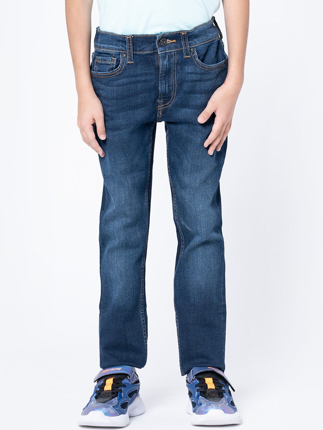 Buy Red Tape Boys Blue Skinny Fit Jeans Jeans for Boys 18274908 Myntra