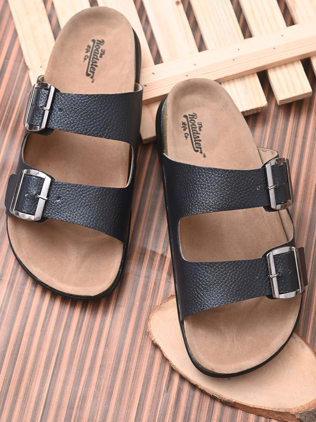 Buy Roadster Men Blue Comfort Sandals Sandals for Men 18283034 Myntra