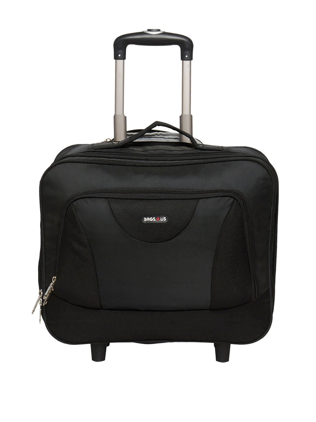 Buy Bags.R.us Unisex Metro Black Overnighter Cabin Trolley Bag