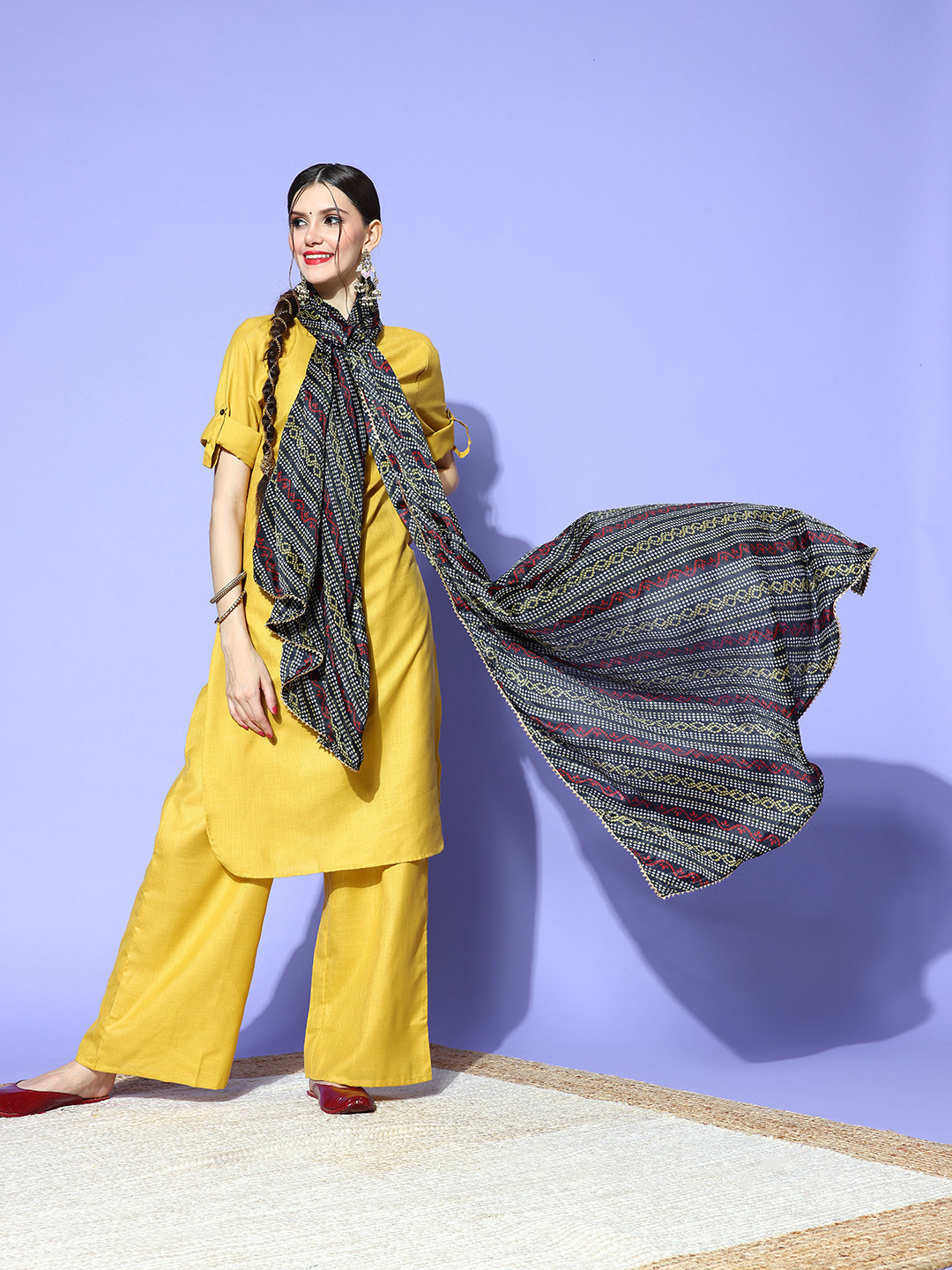 Rangavali Floral Dupatta main image 1