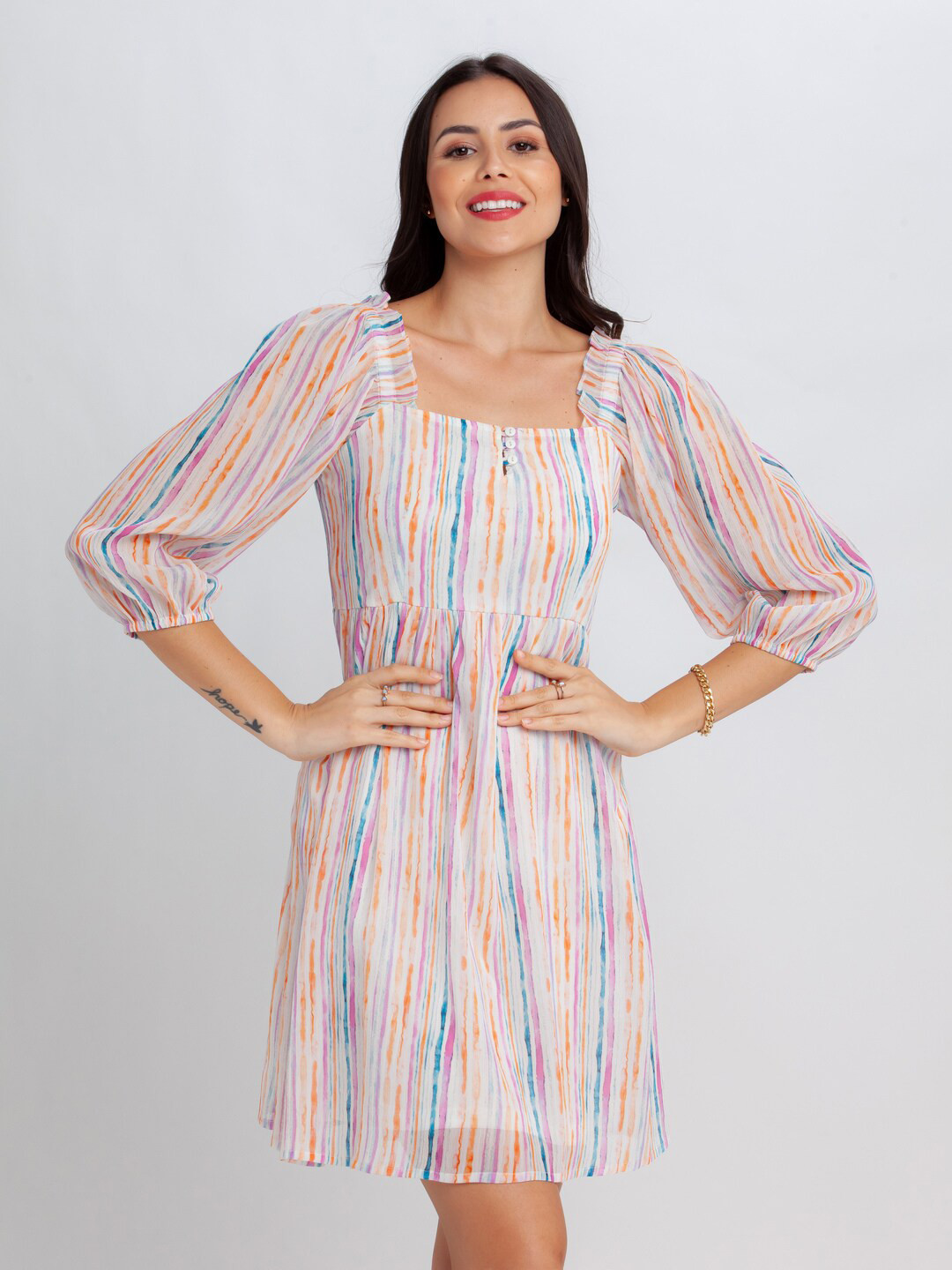 Buy Zink London White Dress Dresses for Women 18310370 Myntra