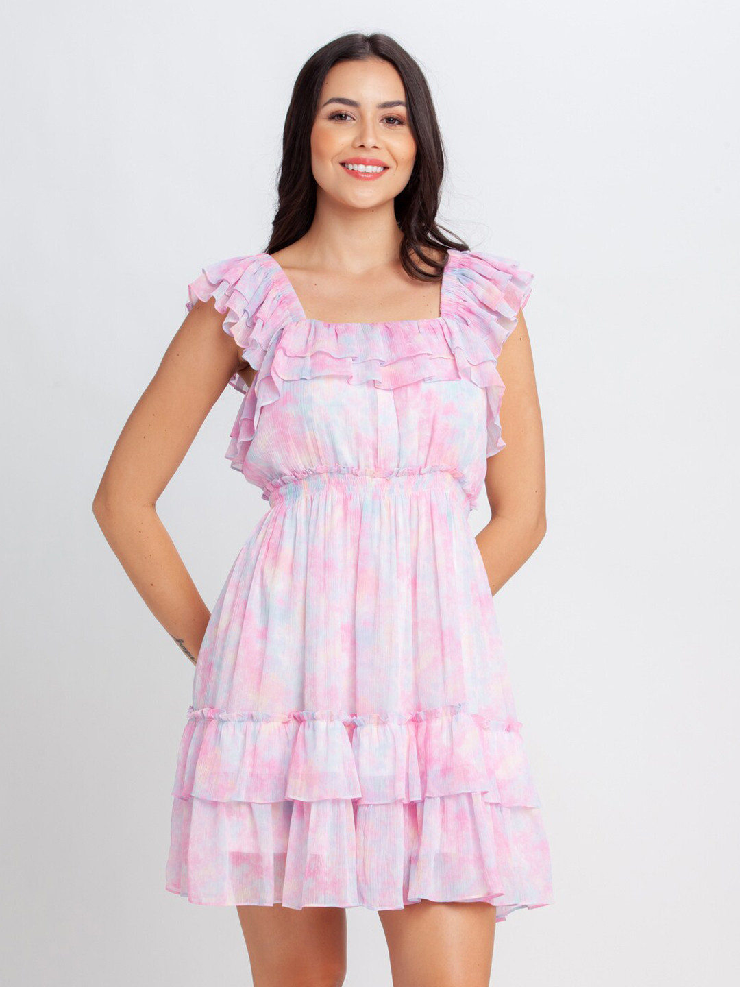 Buy Zink London Pink Dress Dresses for Women 18310484 Myntra