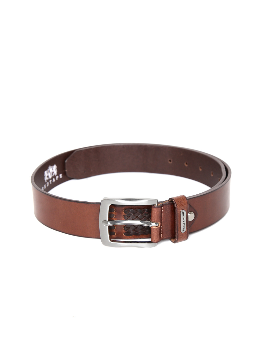 Buy Red Tape Men Brown Leather Belt Belts for Men 1831088 Myntra