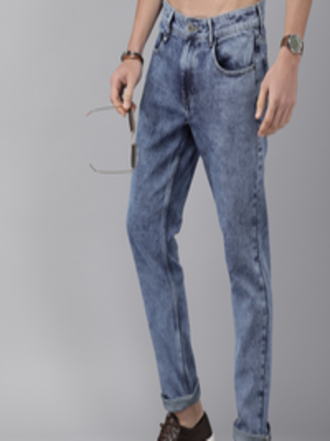 Buy Roadster Men Blue Slim Fit Jeans - Jeans for Men 18322830 | Myntra