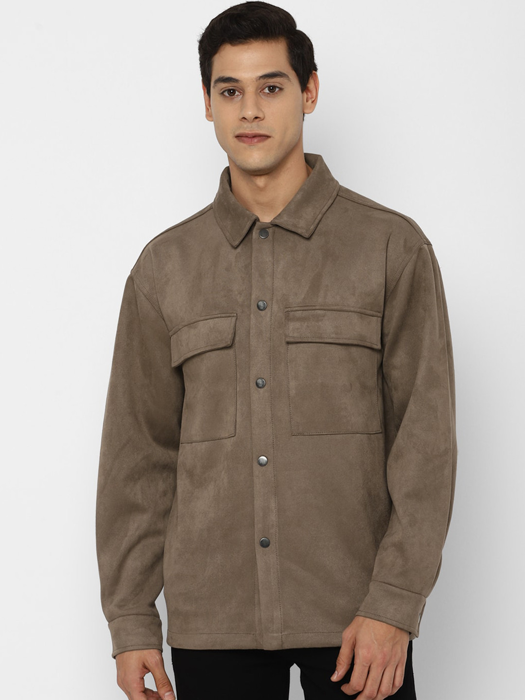 Buy FOREVER 21 Men Brown Tailored Jacket Jackets for Men 18333484