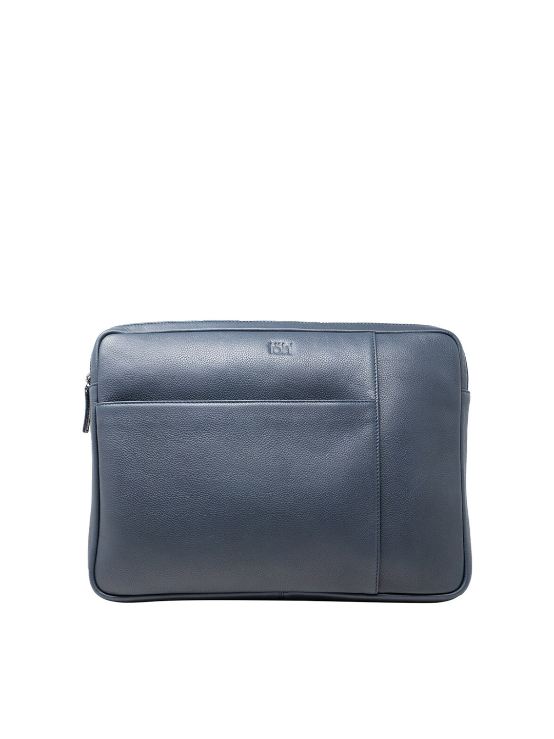 Buy Tohl Unisex Navy Blue Leather Laptop Sleeve - Laptop Bag for Unisex ...
