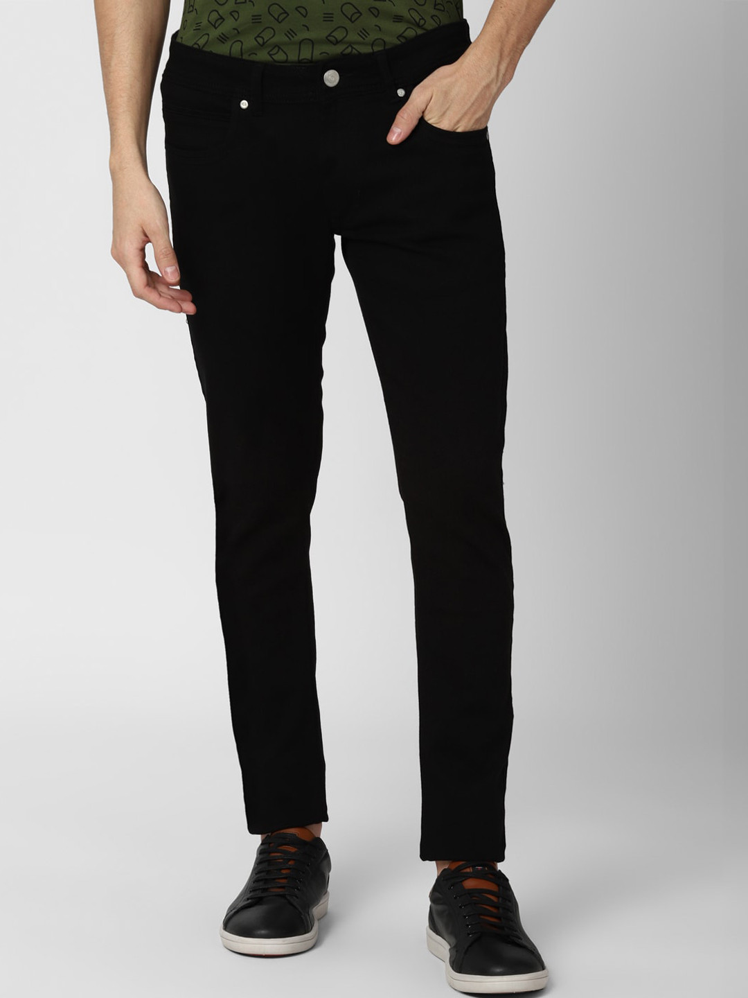 Buy Peter England Casuals Men Black Skinny Fit Jeans Jeans for Men 18339110 Myntra