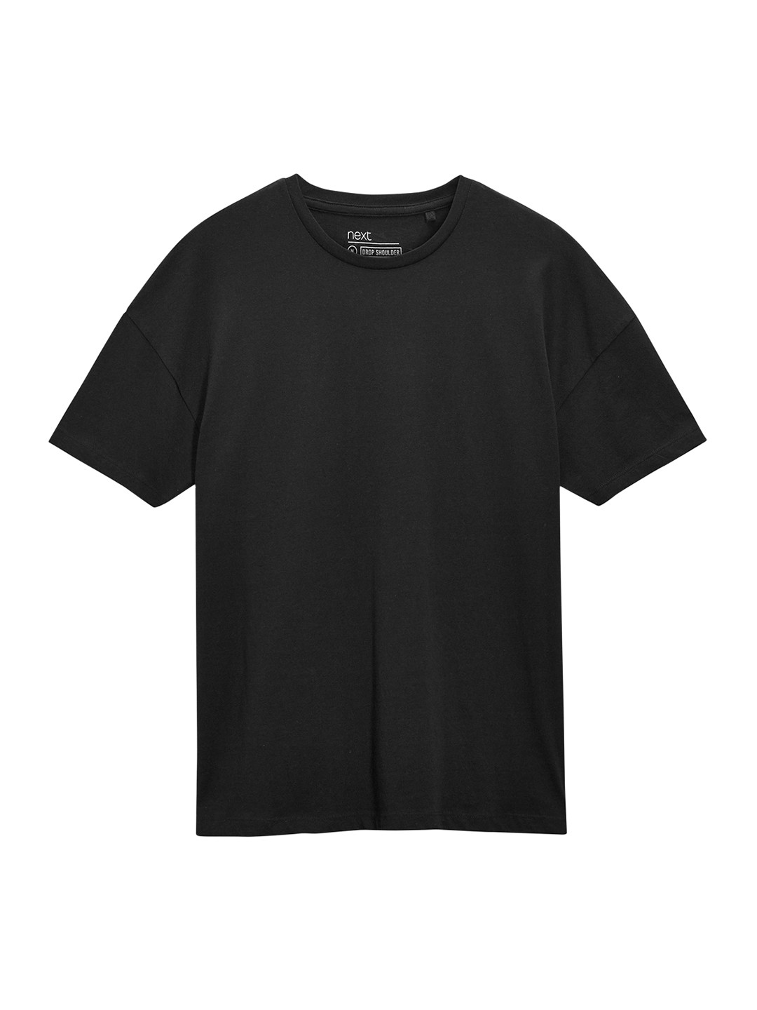 Buy NEXT Men Black Solid Round Neck T Shirt Tshirts for Men 1834552 Myntra