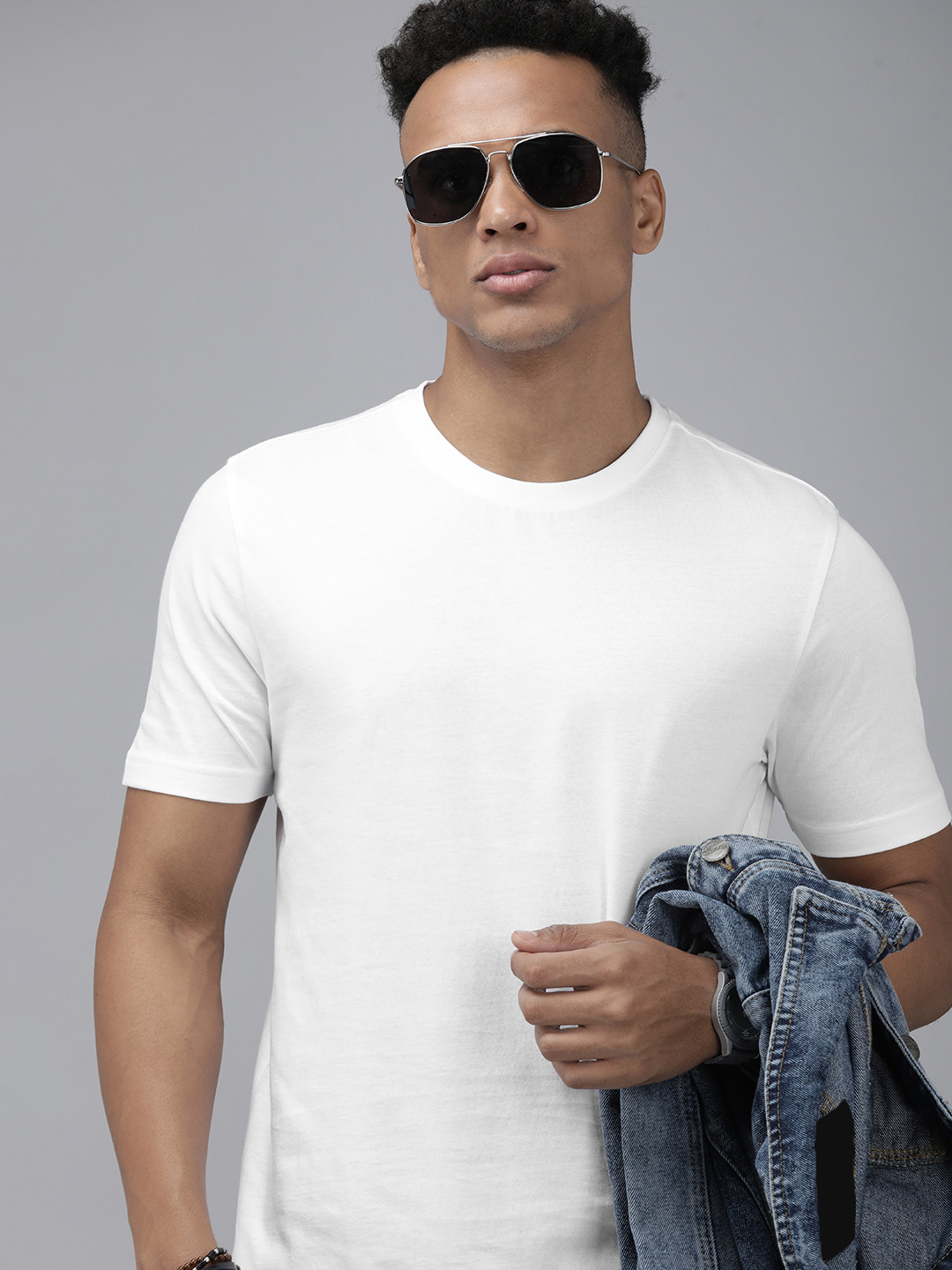 Buy Roadster Men White T Shirt Tshirts for Men 18346812 Myntra