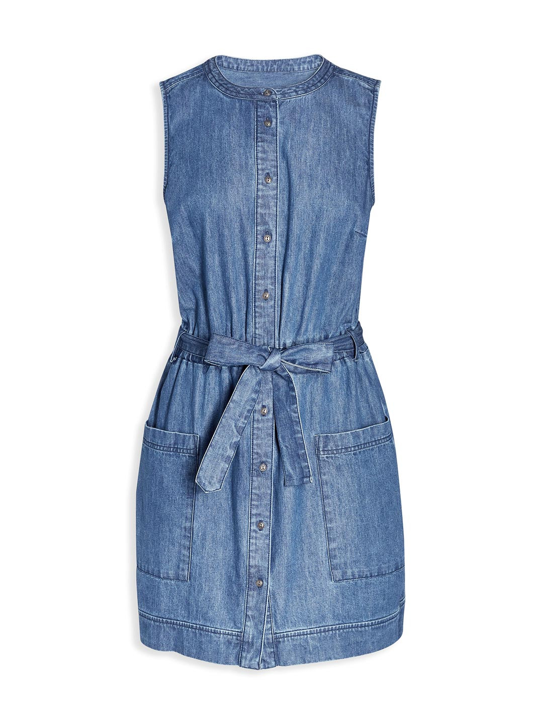 Buy Next Women Blue Denim Shirt Dress Dresses for Women 1834858 Myntra