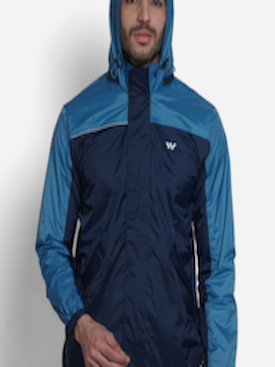 Buy Wildcraft Men Blue Solid Rain Jacket - Rain Jacket for Men 18350166 ...