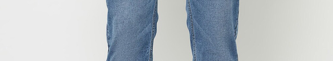 Buy Octave Men Blue Heavy Fade Stretchable Cotton Jeans - Jeans for Men ...