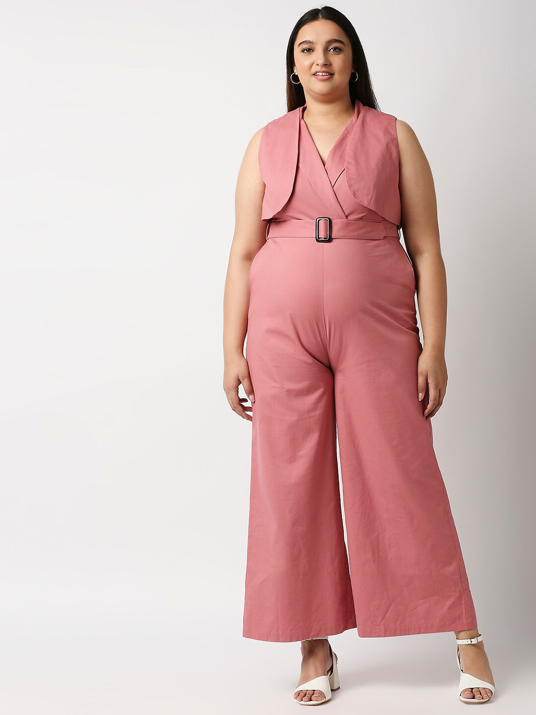 Buy 20Dresses Pink Basic Jumpsuit Jumpsuit for Women 18368472 Myntra
