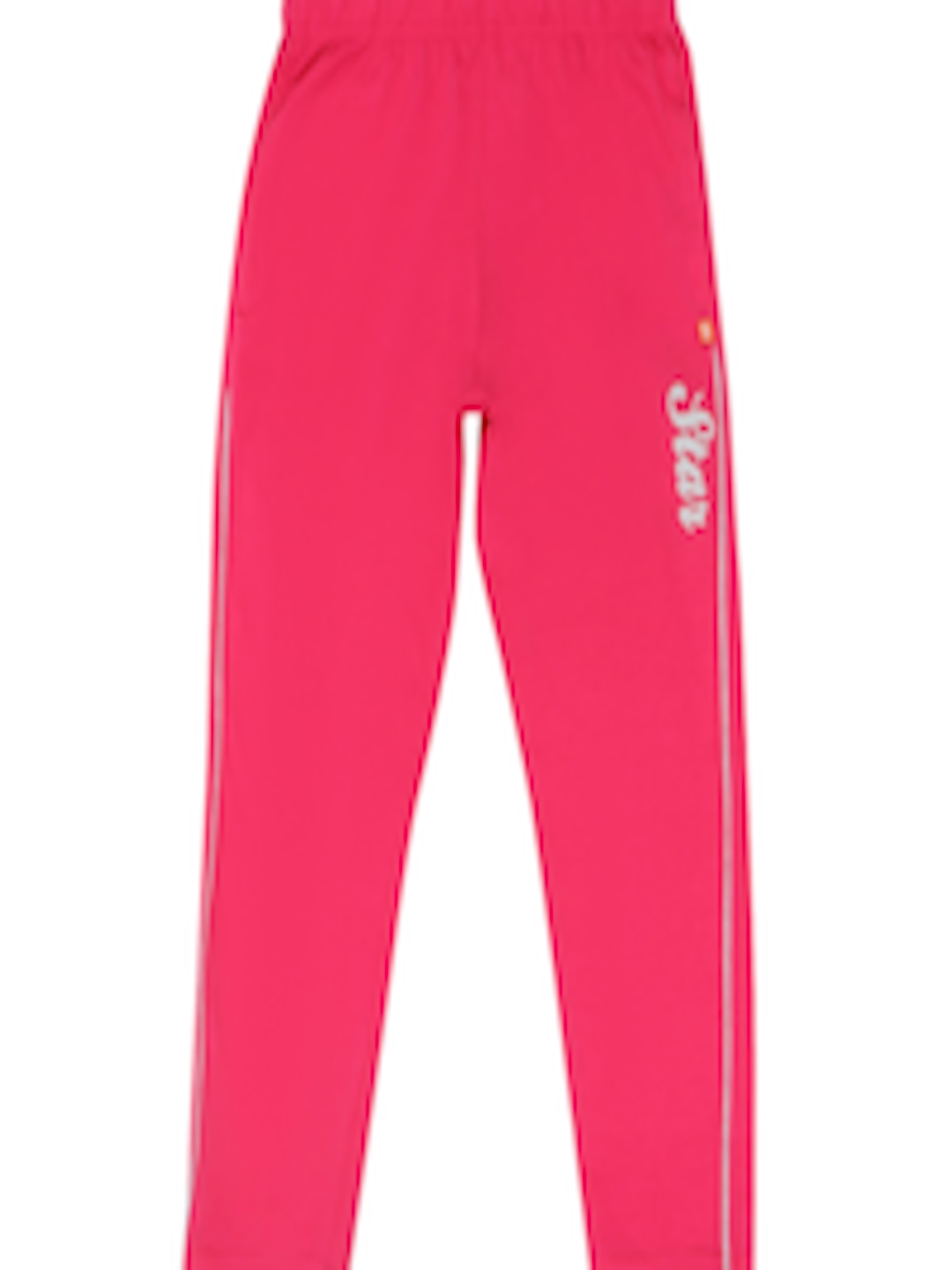 Buy PROTEENS Girls Fuschia Solid Cotton Track Pants - Track Pants for ...