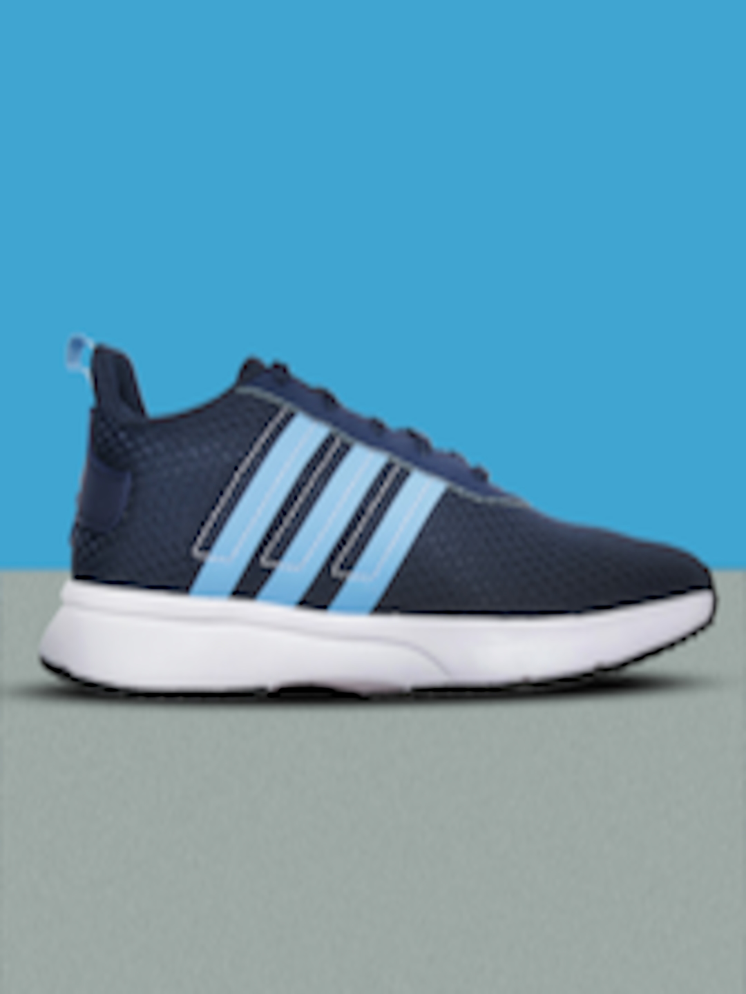 Buy ADIDAS Men Blue Woven Design RevelRun Running Shoes - Sports Shoes ...
