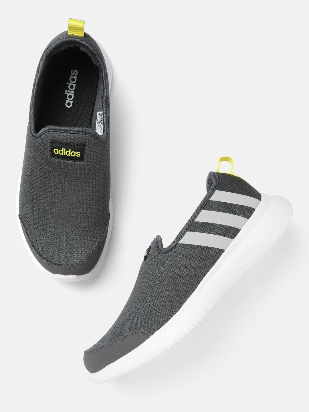 Buy ADIDAS Men Grey Woven Design Alliver Running Shoes Sports Shoes