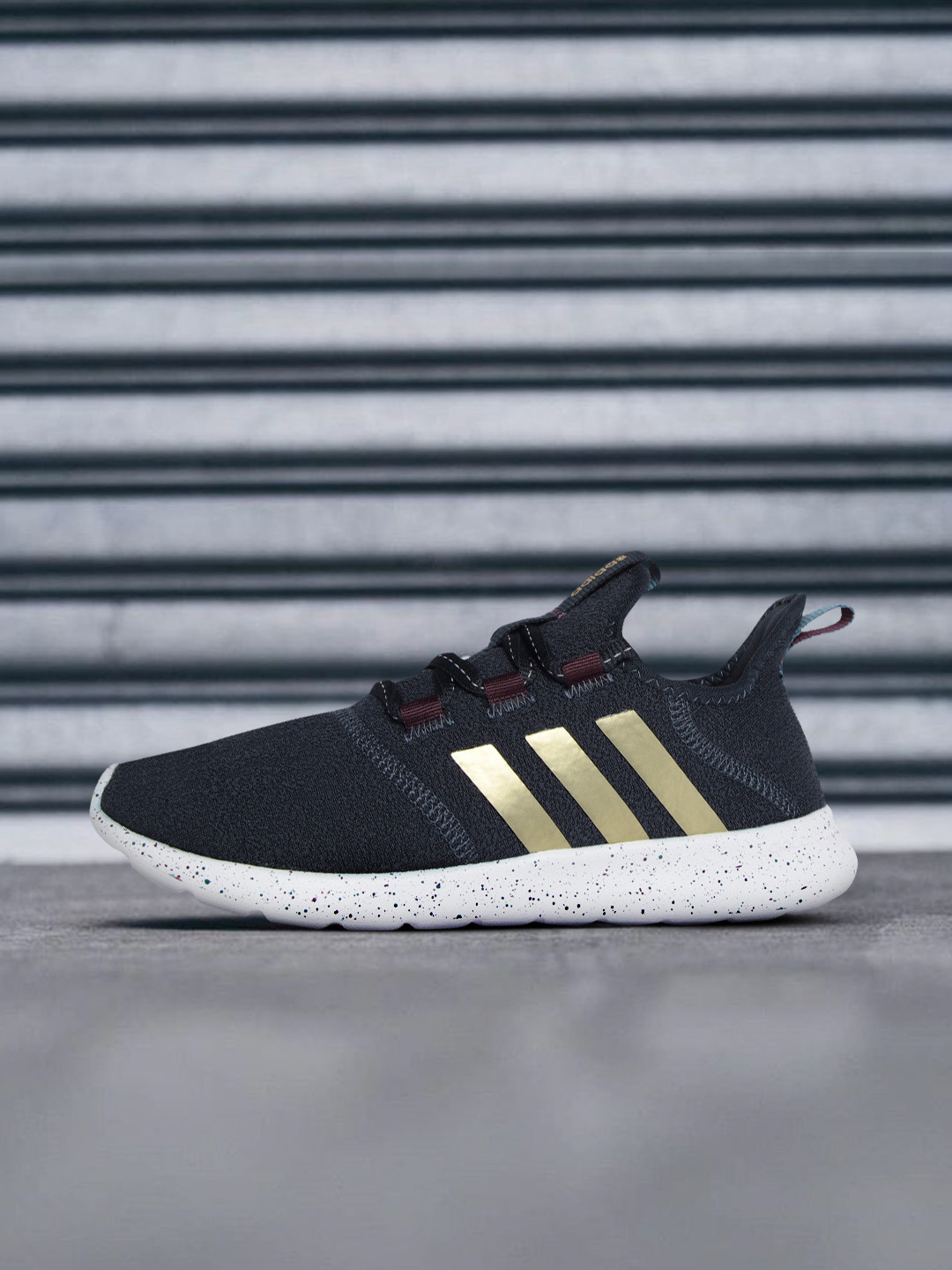 adidas cloudfoam blue womens