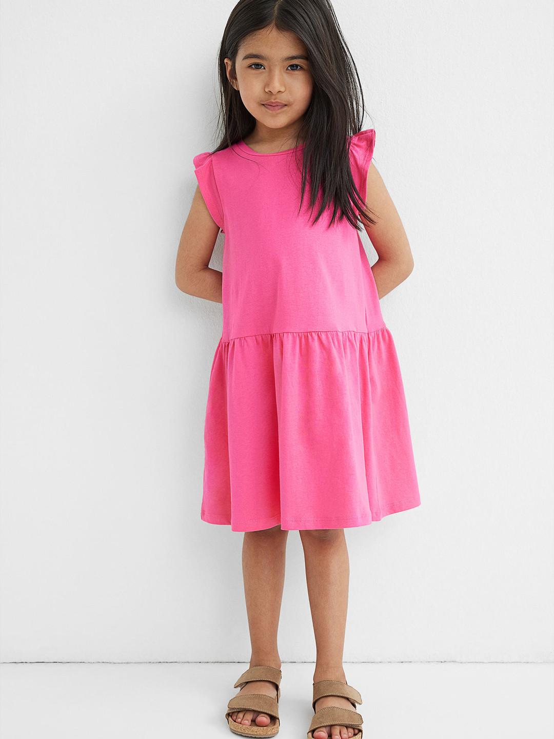 Buy H&M Girls 3 Pack Cotton Dresses Dresses for Girls 18376698 Myntra