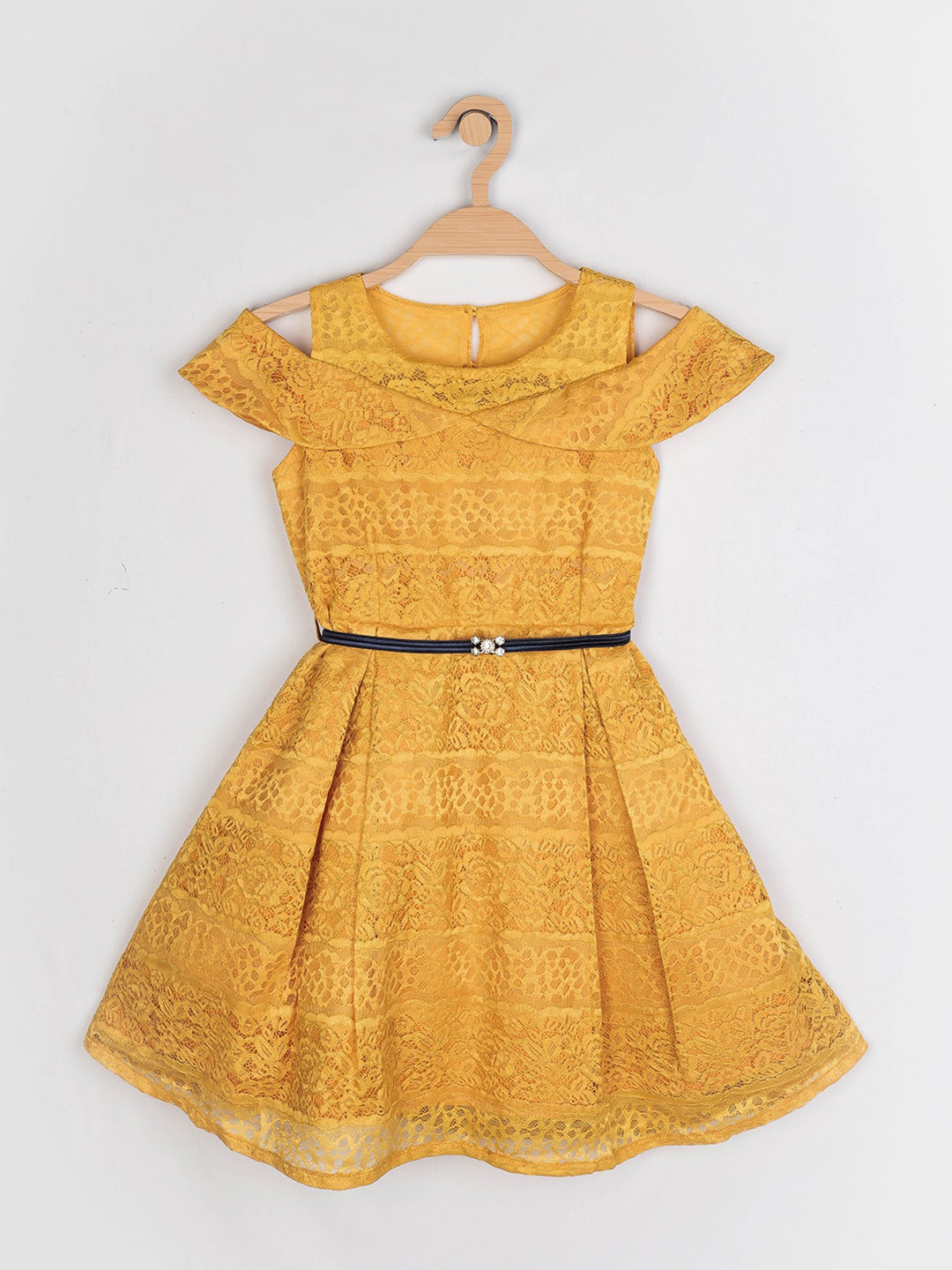 Buy Peppermint Mustard Yellow Dress Dresses for Girls 18377788 Myntra