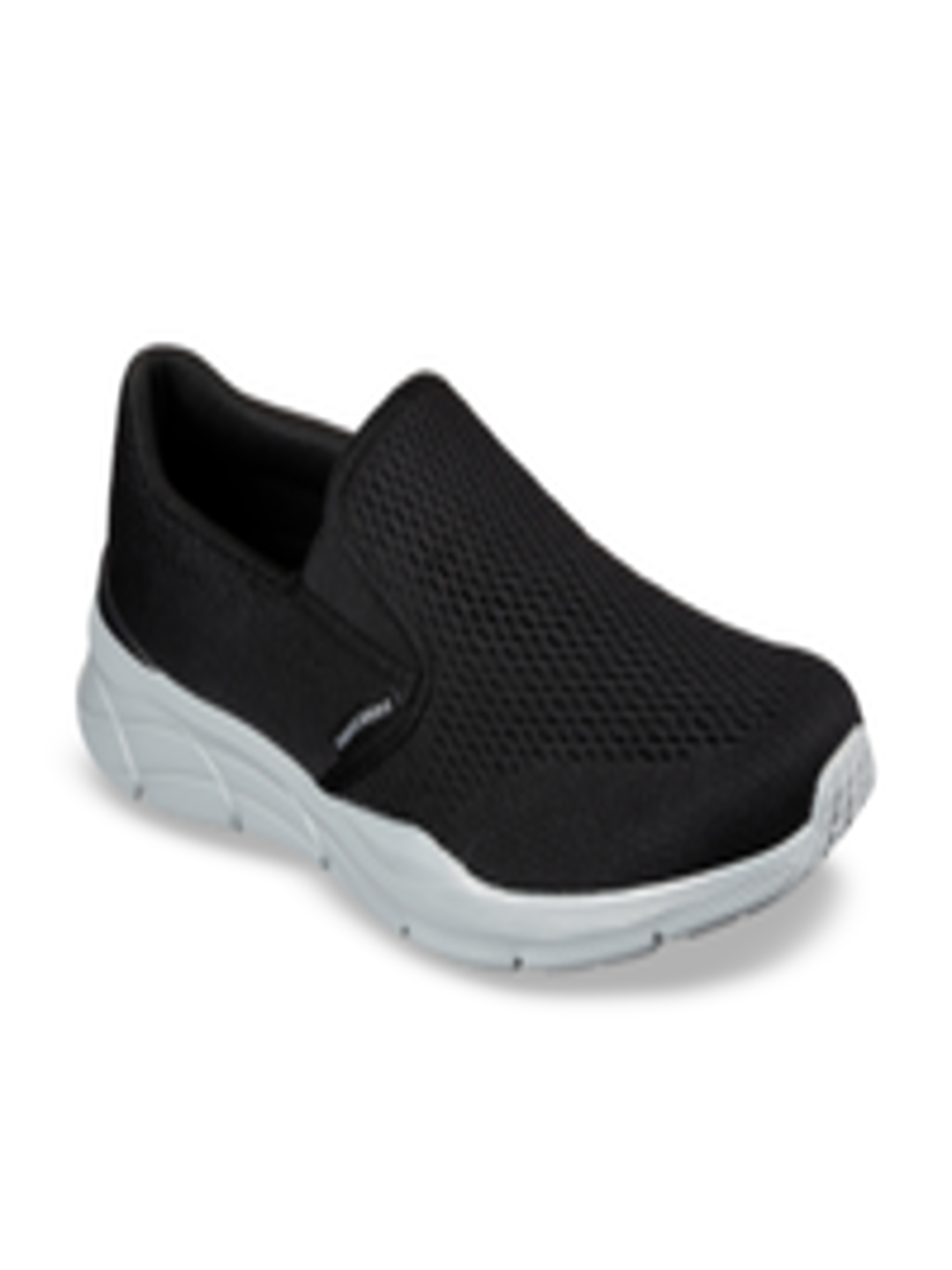 Buy Skechers Men Black Slip On Sneakers - Casual Shoes for Men 18378606 ...