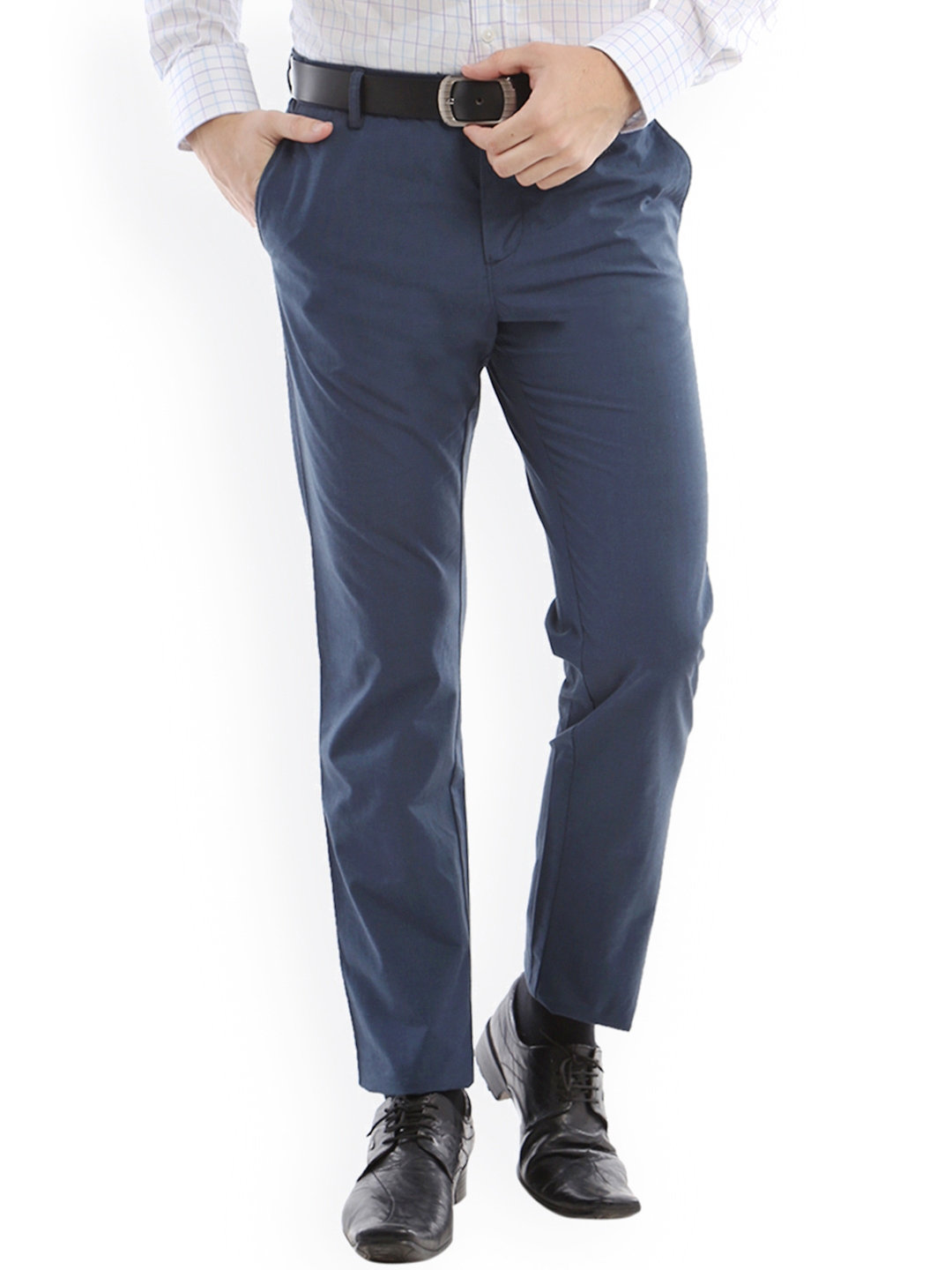 allen solly formal pants