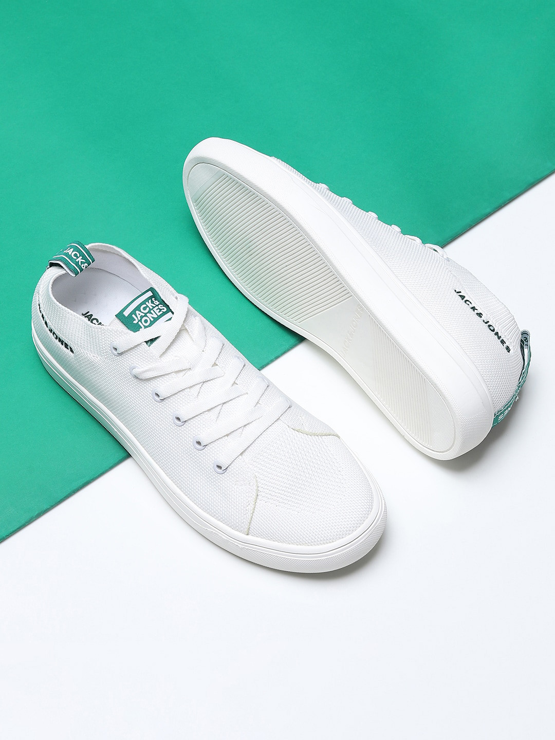 Buy Jack & Jones Men White Sneakers Casual Shoes for Men 18388888