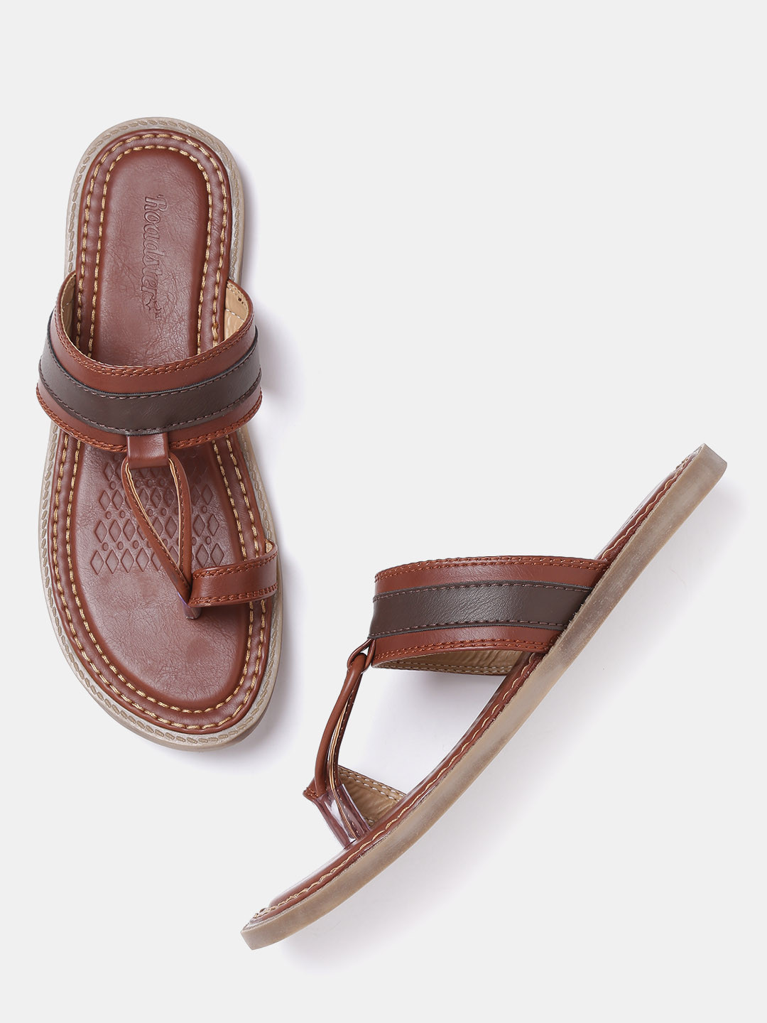 Buy Roadster Men Brown Sandals Sandals for Men 1840255 Myntra