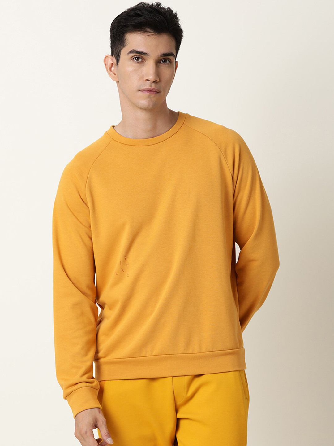 Buy ARTICALE Men Mustard Sweatshirt Sweatshirts for Men 18405262 Myntra
