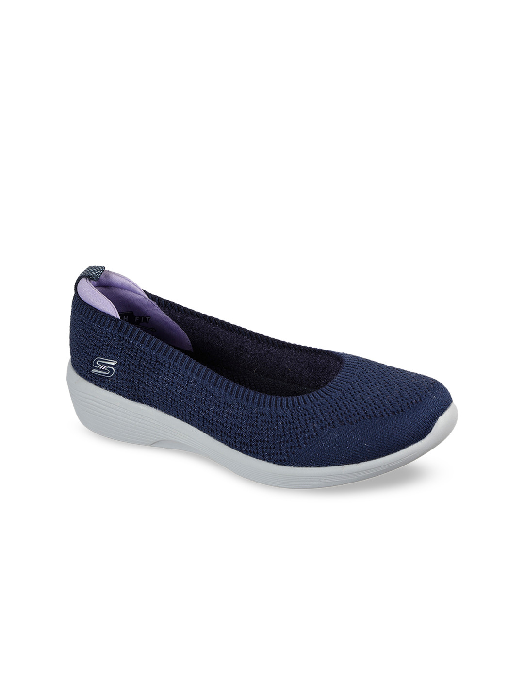 navy blue slip on sneakers womens