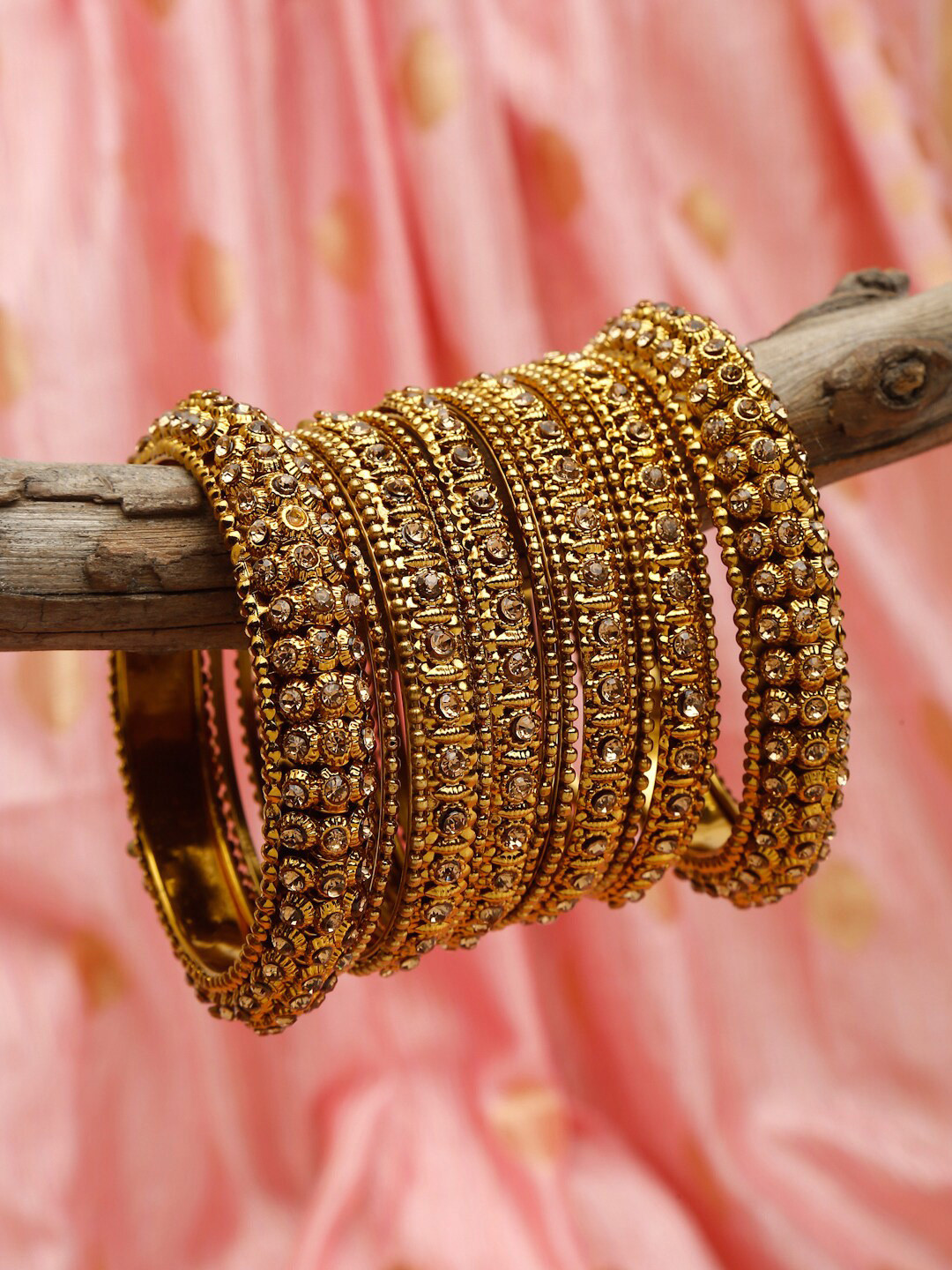 Gold coated bangles Clearance