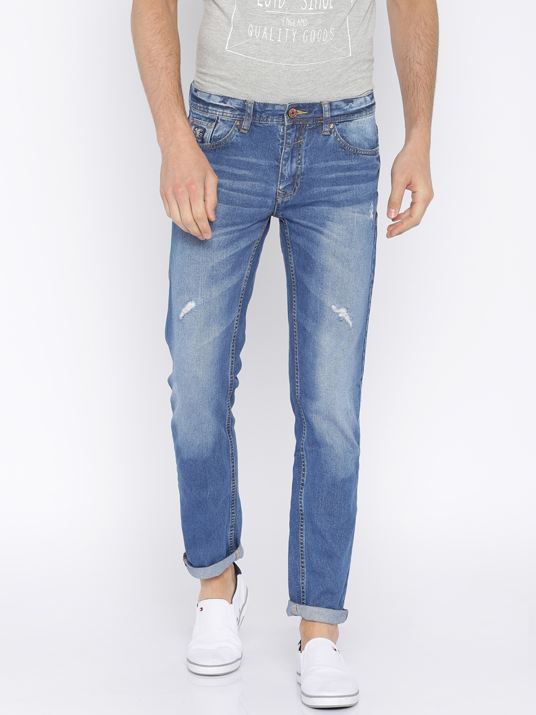 Buy ALCOTT Blue Regular Fit Jeans - Jeans for Men 1841020 | Myntra
