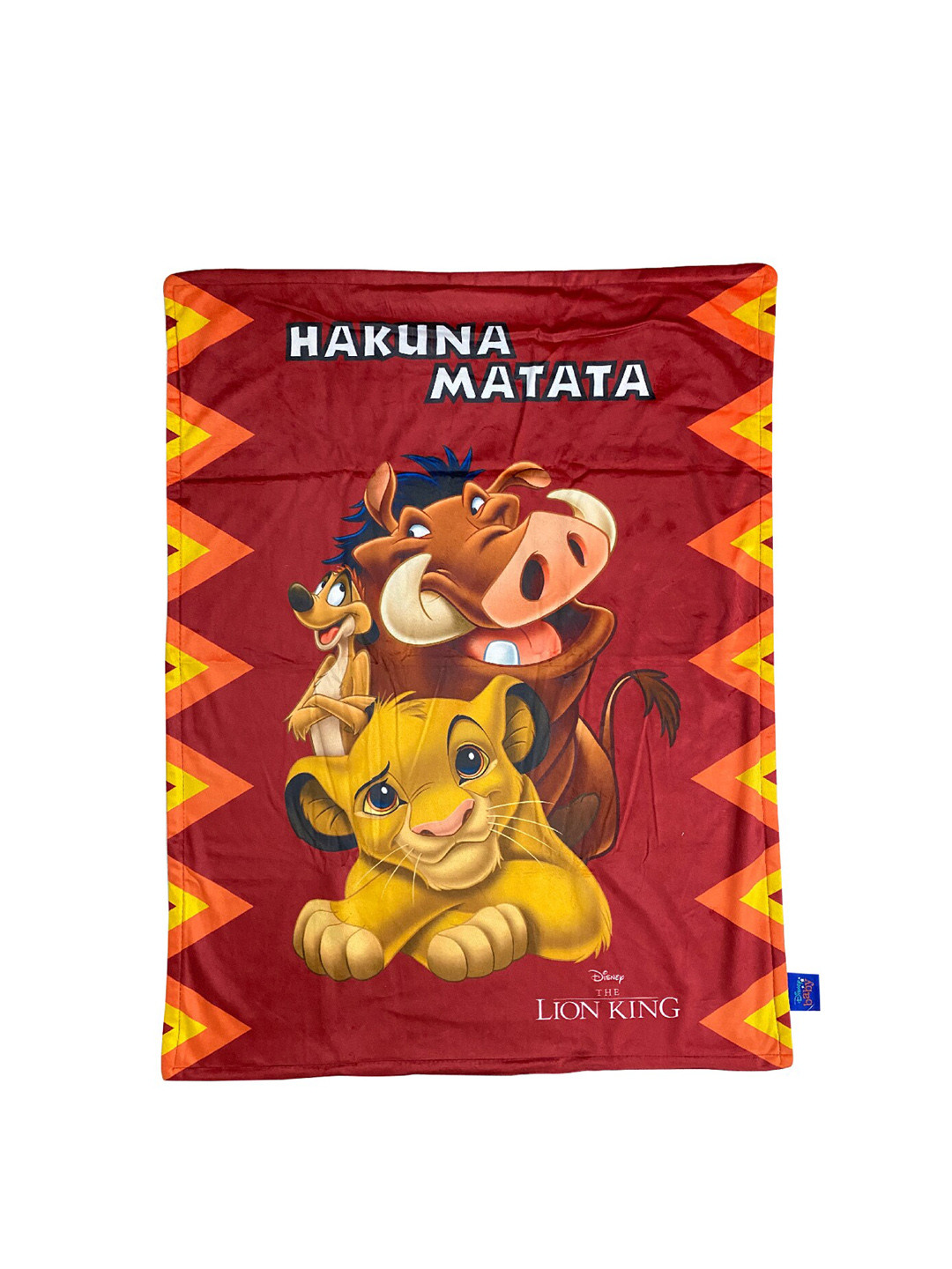 Buy Disney Red Cartoon Characters AC Room 210 GSM Single Bed Blanket