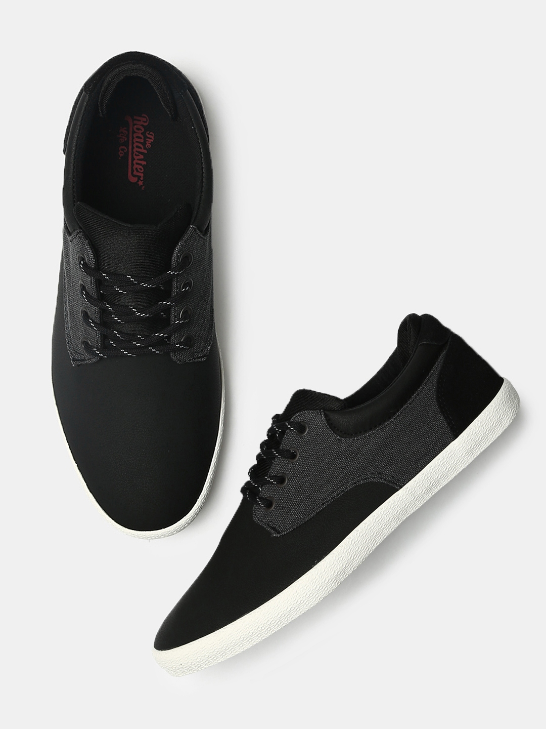 roadster shoes black sneakers