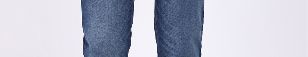 Buy Cantabil Men Blue Heavy Fade Stretchable Jeans - Jeans for Men ...