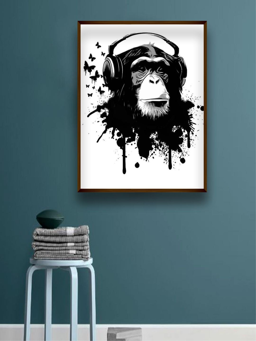 Buy The Art House Black & White Printed Framed Painting Wall Art Wall