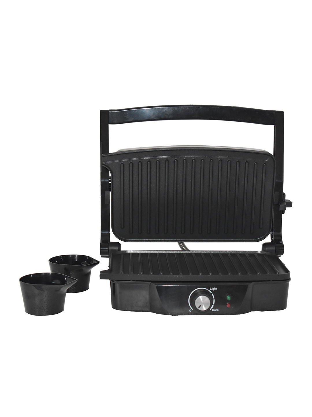 Buy Eslite Black Steel Panini Press & Indoor Grill Cool Touch Handle