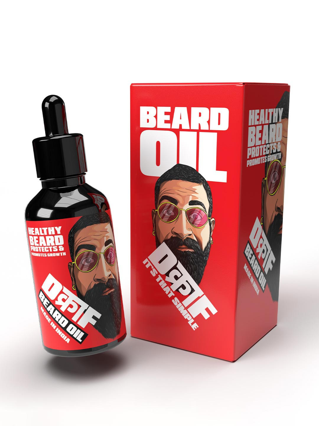 Buy DCRAF Men It's That Simple Beard Oil 80 Ml Beard Serum And Oil