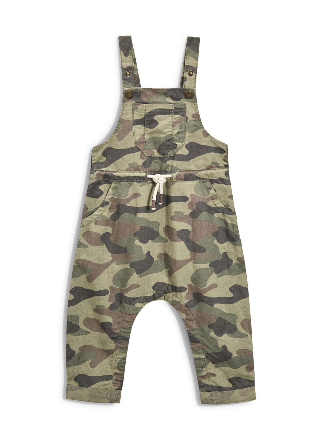 Buy Next Boys Green Camouflage Print Dungarees Dungarees for Boys