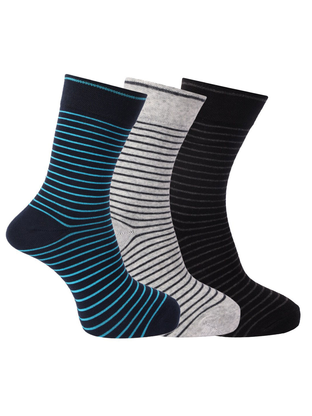 Buy Dollar Socks Men Pack Of 3 Assorted Cotton Full Length Socks