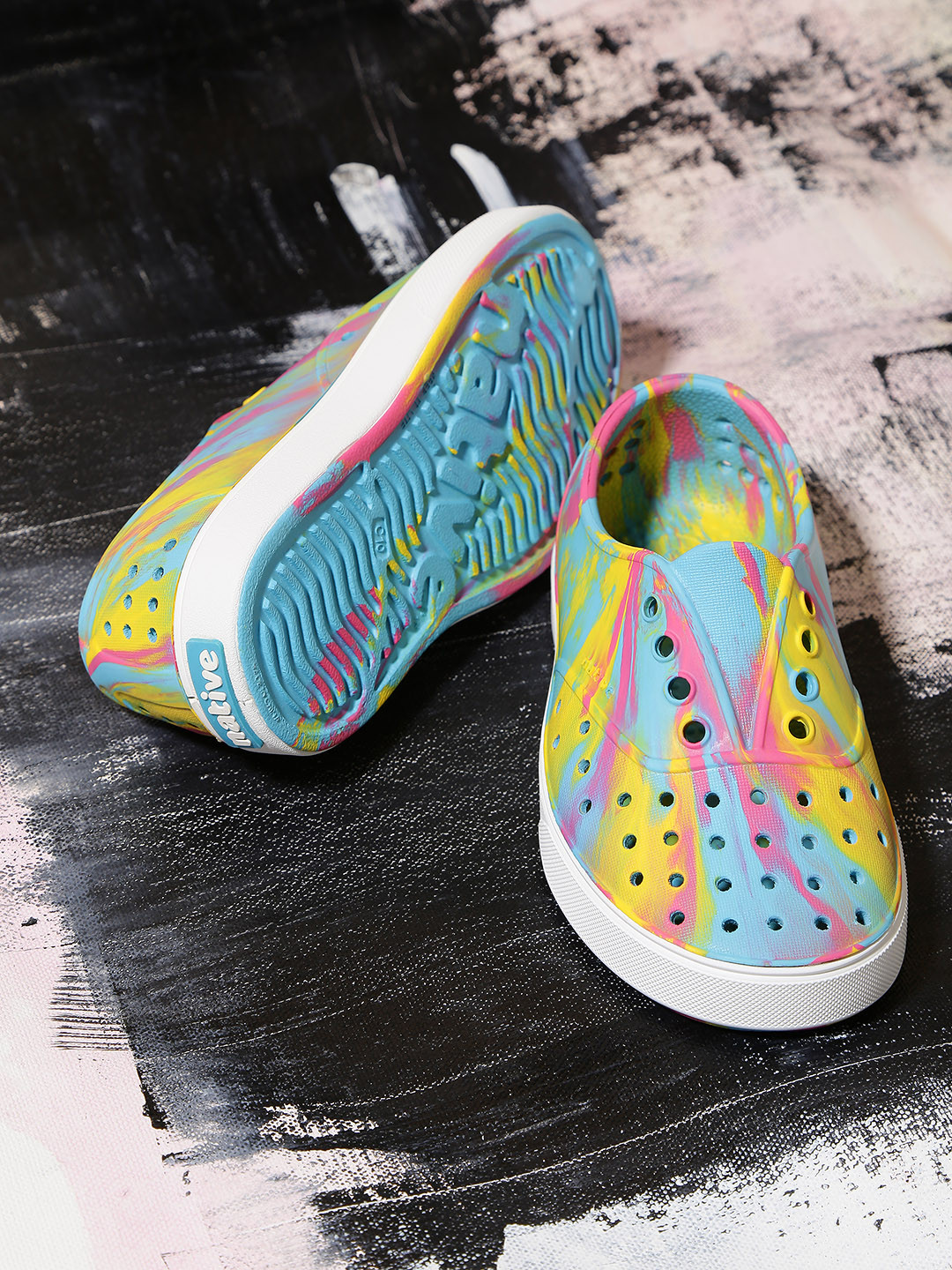 Buy Native Shoes Kids Multicolour Miller Slip On Sneakers Casual