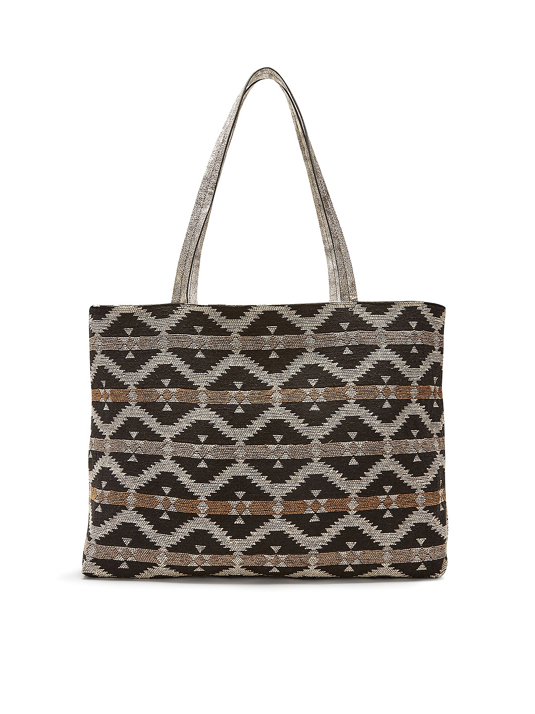 next silver handbag